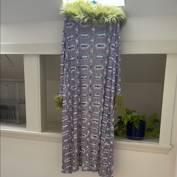 Disco Lemonade / Lux Muse full length sequin duster - Picture 4 of 7